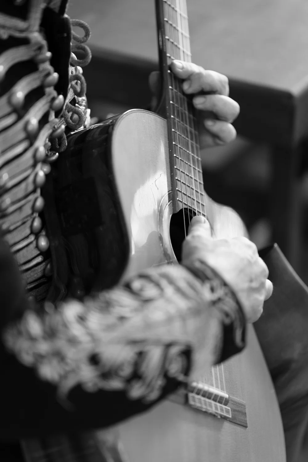 Königliche Schlossgastronomie - Mann spielt Gitarre